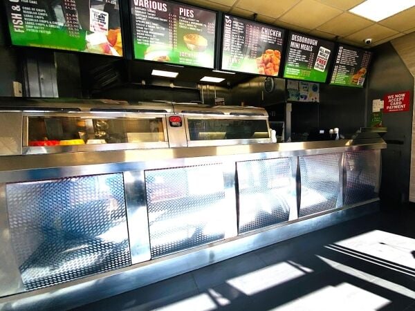 Freehold Fish & Chip Takeaway Located in Desborough, Kettering