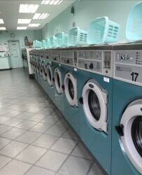 Well established laundrette business with two self-contained flats