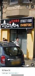 Takeaway sale in paisley town centre