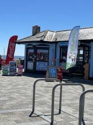Ice Cream Kiosk for sale in Bridlington located on the harbour with busy footfall in the season