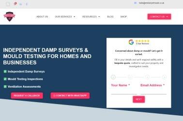 Damp and Mould Surveying/Testing Company for Sale. London and South West. Est 2022. Damp and Mould Surveying/Testing Company for Sale. London and South West. Est 2022.