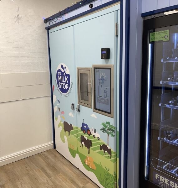 Modern Milk Vending Business - Newport, Shropshire Modern Milk Vending Business - Newport, Shropshire