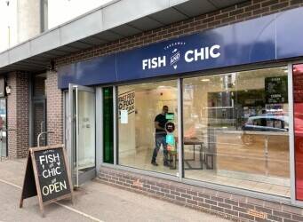 Fish and chip for sale in white city