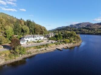Established, Attractive 12-Bedroom Lochside Hotel - For Sale Established, Attractive 12-Bedroom Lochside Hotel - For Sale