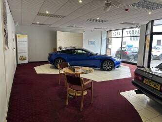 Car sales forecourt & showroom