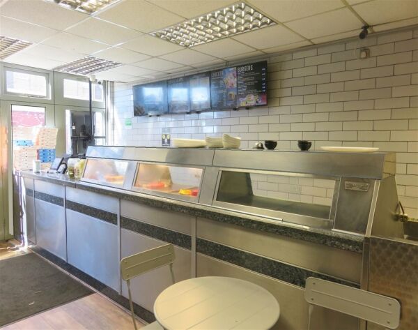 Well established Fish & chip shop with let rooms above producing £42,000 annual rent income in East Finchley