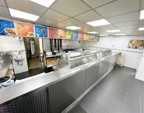 Long-established fish & chip shop, Kettering parade Long-established fish & chip shop, Kettering parade
