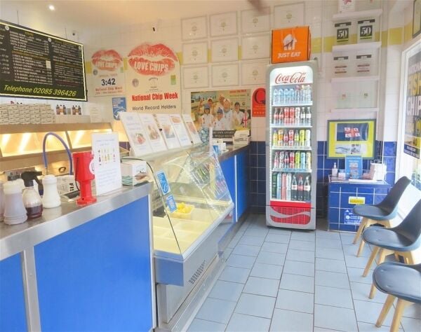 High-turnover fish & chip shop, Colchester parade High-turnover fish & chip shop, Colchester parade