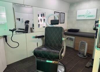 Mobile barber van Mobile barber van