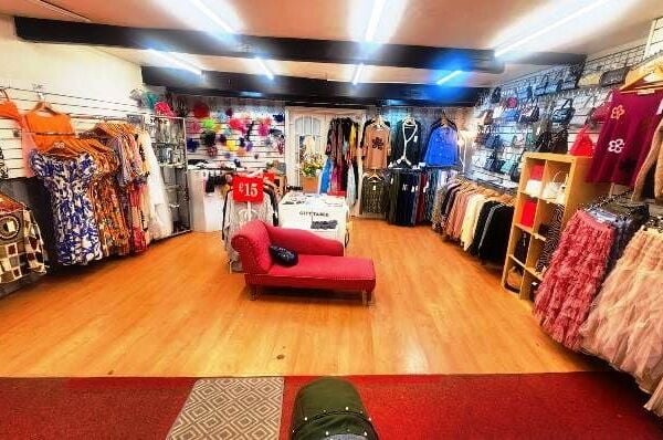 Clothes & Handbags Shop Plus Hair Salon Section for Sale