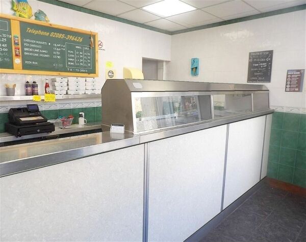 Unopposed fish & chip shop, Denby Dale village