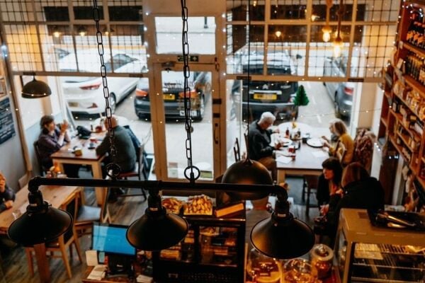 Highly Rated Town Centre Café with Established Local Reputation