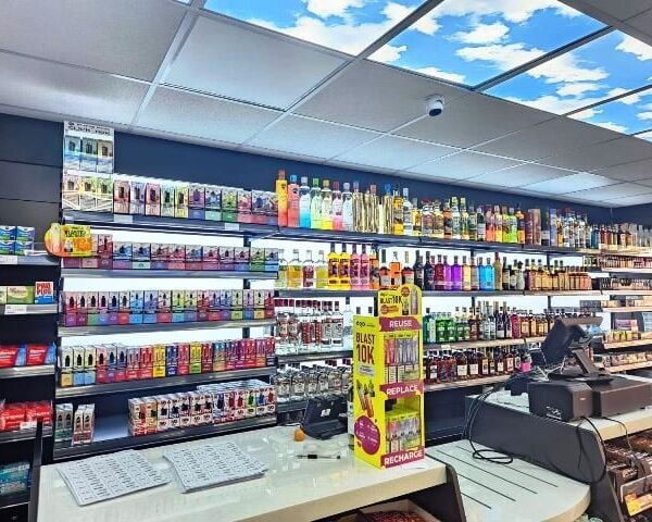 Immaculate Newly Fitted Convenience Store, Counter Newspapers, Magazines And Off Licence With National Lottery Approved recently Installed And Cash Po Immaculate Newly Fitted Convenience Store, Counter Newspapers, Magazines And Off Licence With National Lottery Approved recently Installed And Cash Po