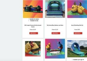 Large Established Glasgow Inflatable Event Hire Company Large Established Glasgow Inflatable Event Hire Company