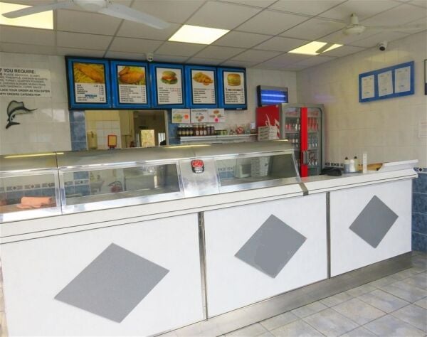 Long-established fish & chip shop with flat, Tonbridge Long-established fish & chip shop with flat, Tonbridge