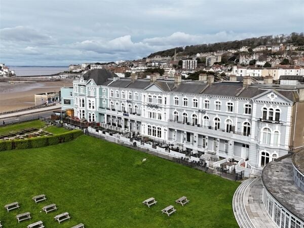 Stunning Grade II Listed Seafront Hotel with Unique Character For Sale in Weston-super-Mare