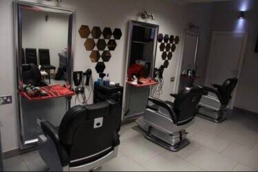 Barber shop in Epsom town centre