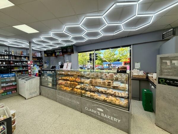 Convenience store for sale in Dundee with 6,500 sq ft and rear parking available.