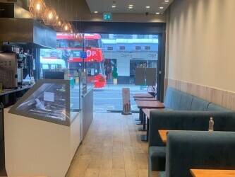 Fully Fitted Cafe & Restaurant for Sale in Streatham with open plan kitchen, Circa 1602 sq. ft