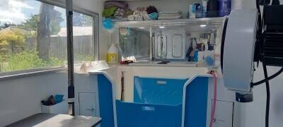 Dog grooming trailer for sale in Aberdeen Dog grooming trailer for sale in Aberdeen