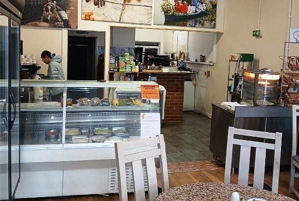 Double Fronted Fully Equipped Café Serving Hot And Cold Food In A Thriving Commercial Location for Sale Double Fronted Fully Equipped Café Serving Hot And Cold Food In A Thriving Commercial Location for Sale