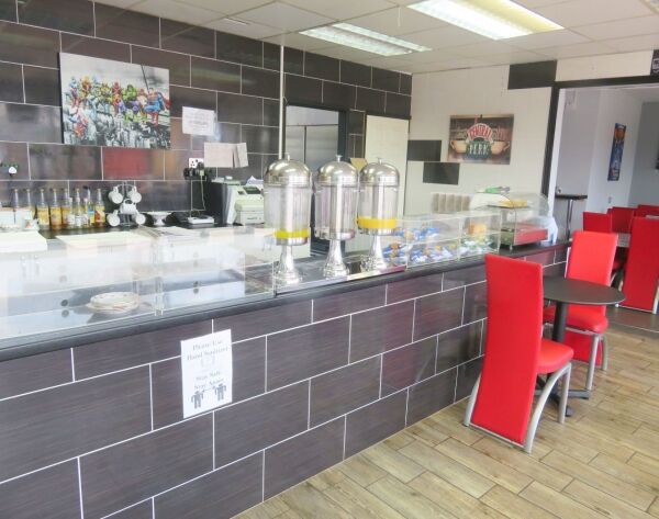 Well established cafe trading from 8.00 am to 2.30 pm serving heavily populated catchment area Well established cafe trading from 8.00 am to 2.30 pm serving heavily populated catchment area