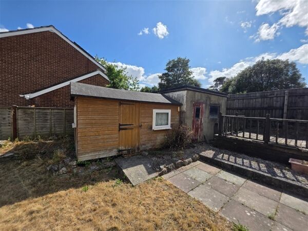 Auction Lot: Spacious Detached 3-Bedroom House with adjoining Workshop & Ample Parking For Sale in Newton Abbot