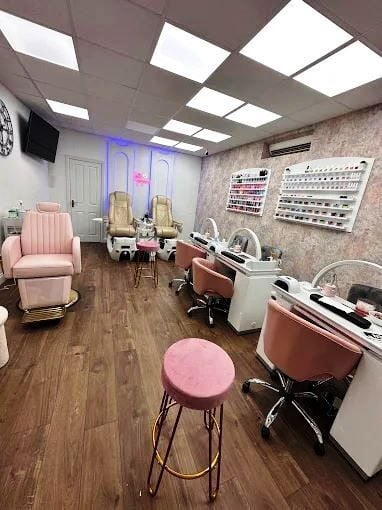 Beauty Salon Specializing In Nail Services And A Range Of Beauty Treatments for Sale