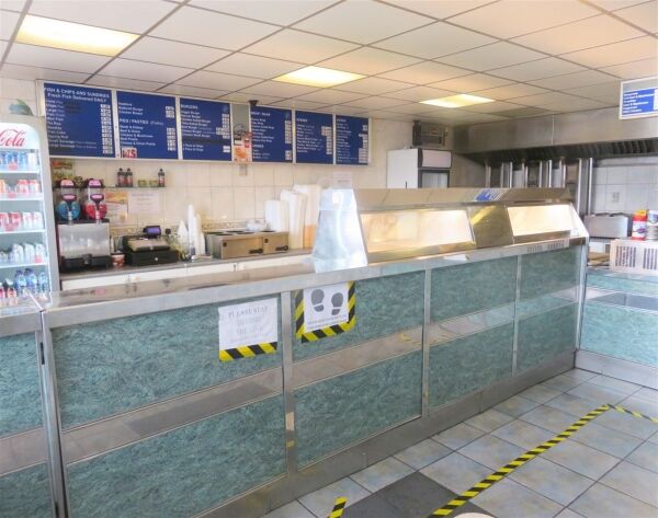 Long-established corner fish & chip shop, Walsall Long-established corner fish & chip shop, Walsall