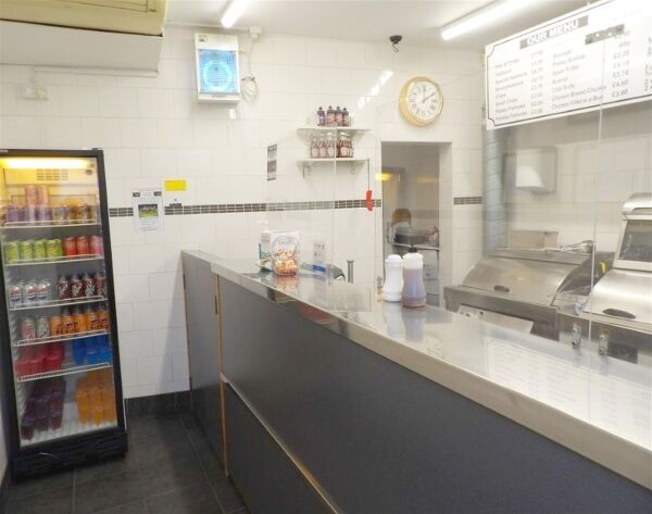 Semi-rural fish & chip shop, Castleford village centre Semi-rural fish & chip shop, Castleford village centre