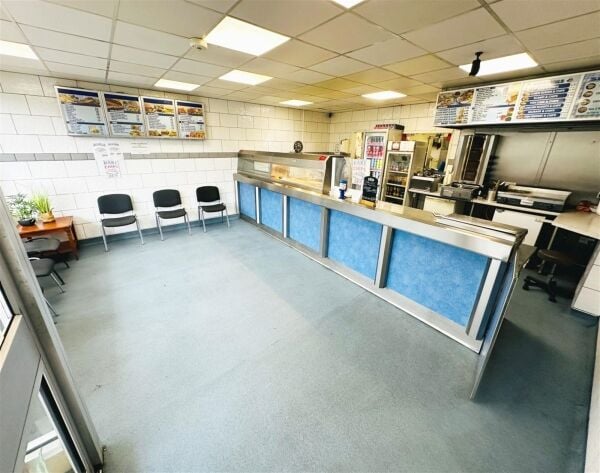 Modern fish & chip shop, Cheltenham parade