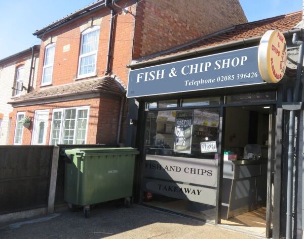 Established fish & chips takeaway with no deliveries and having 3 bedroom accommodation Established fish & chips takeaway with no deliveries and having 3 bedroom accommodation