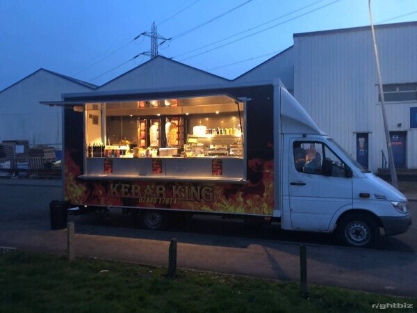 successful kebab van for sale; big turnover Photo 3