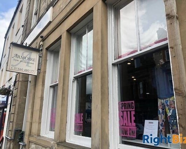 Established Fashion Boutique for sale in Stewarton, East Ayrshire. Character building and frontage Photo 3
