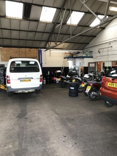 IMPRESSIVE FREEHOLD MOT TESTING & REPAIRS CENTRE WITH MOTORCYCLE SALES SHOWROOM IN SUFFOLK