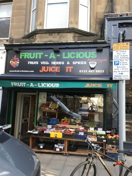 HIGH CLASS RETAIL GREENGROCER IN EDINBURGH SUBURB
