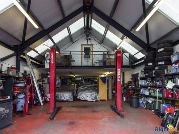 Split level workshop/offices with planning for residential development & 3 bed cottage Photo 3