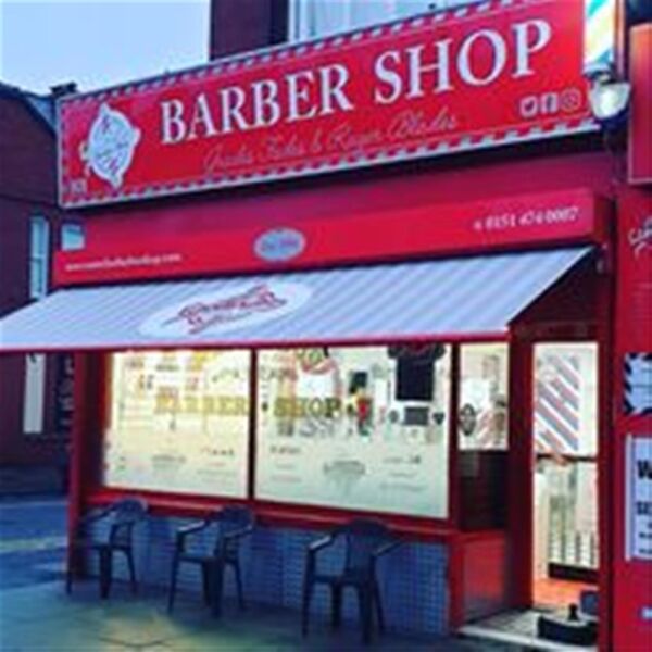 FIVE STAR BARBERS SHOP ON MERSEYSIDE