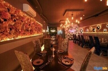 Desirable fine dining Indian restaurant for sale