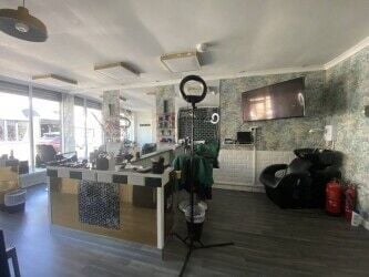 15 years lease open busy barbershop cardiff