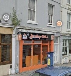 Fast food kebab takeaway in busy area of the Barbican