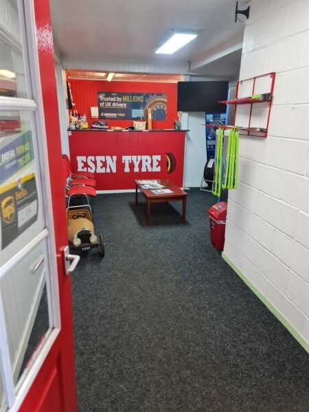 TYRE SHOP AND GARAGE