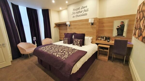 Magnificently Located Chocolate Themed Boutique Hotel with Non-Resident Cafe Bar Potential - Available on Innovative Staged Payment Option Magnificently Located Chocolate Themed Boutique Hotel with Non-Resident Cafe Bar Potential - Available on Innovative Staged Payment Option
