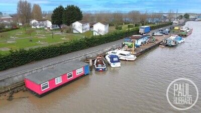 Unique riverside plot with 23 moorings on the Norfolk Broads. Photo 3