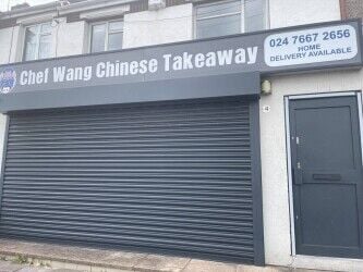 Chinese Takeaway for sale with three flat accommodations in Coventry