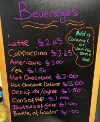 Desserts and cocktails takeaway / dine in