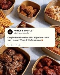 Wings and Waffle Ghost Kitchen Restaurant in Kensington London Wings and Waffle Ghost Kitchen Restaurant in Kensington London