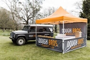 Mobile Catering Woodfired Pizza & Hog Roast using Landrover Defender company for sale in Devon Mobile Catering Woodfired Pizza & Hog Roast using Landrover Defender company for sale in Devon