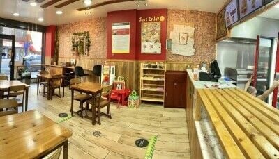 RESTAURANT & TAKEAWAY BURGER SHOP WITH FULL A3