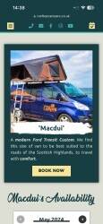 Small campervan rental company Small campervan rental company